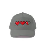 8 Bit Hearts Cap